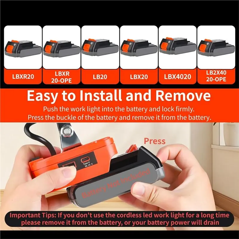 BLACK+DECKER 20V MAX Cordless Drill Driver Kit (LDX220C, battery and charger included)