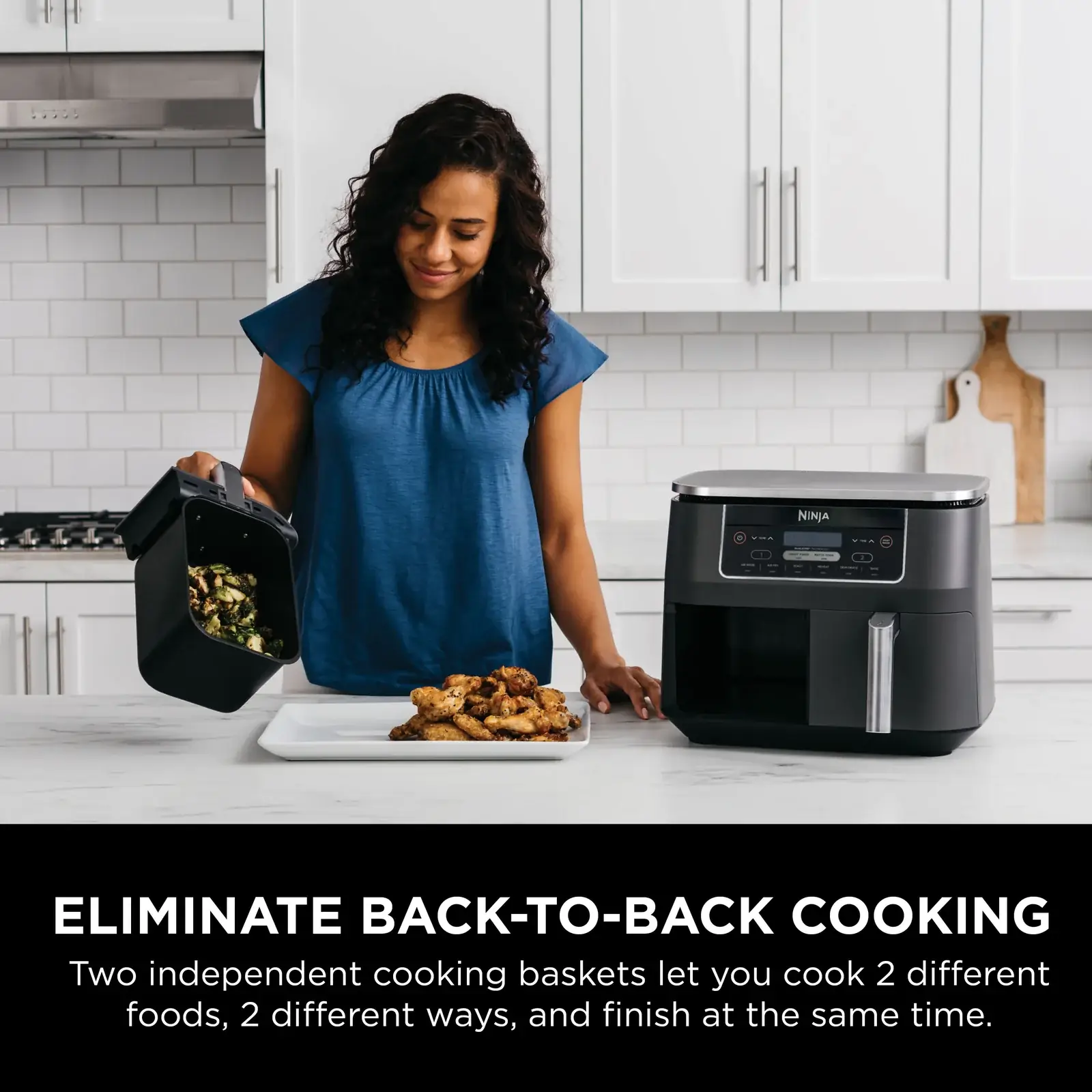 Ninja Foodi DZ201 2-Basket Air Fryer